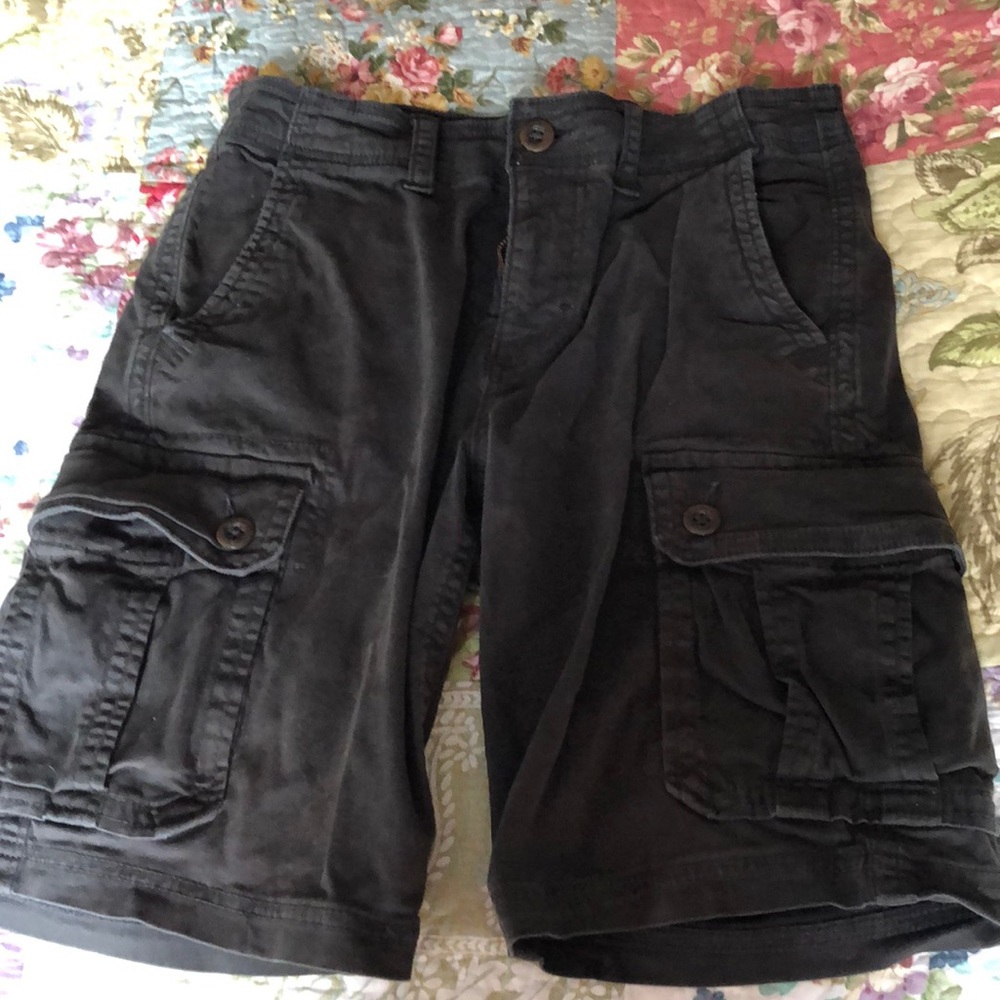 American eagle active flex cargo shorts